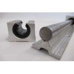 Lineair geleiding 300 mm, set van 2.  Unused